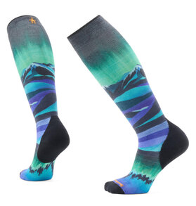 Smartwool Smartwool Ski Compression Print Over The Calf Socks Women's 2484