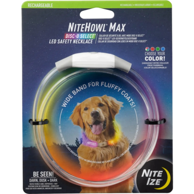 Nite Ize Nitehowl Max Rechargeable LED Safety Necklace