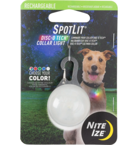 Nite Ize Nite Ize Pet Spotlit XL Rechargeable LED - Disc-O-Tech