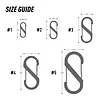 Nite Ize S-Biner #1 2 Pack, Stainless