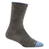 Darn Tough Solid Basic No-Cushion Lightweight Lifestyle Crew Sock Women's 6012
