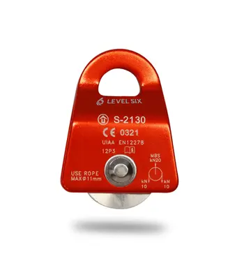 Level Six Level Six Rescue Pulley 11mm Max