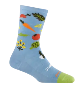 Darn Tough Darn Tough Farmer's Market No-Cushion Lightweight Lifestyle Crew Sock Women's 6054