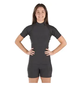 Level Six Level Six Women's Sombrio Short Sleeve Neoprene Rashguard