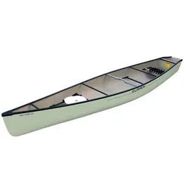 Clipper Canoe Clipper Canoe MacKenzie Sport 16'6" Kevlar Avocado Black Trim