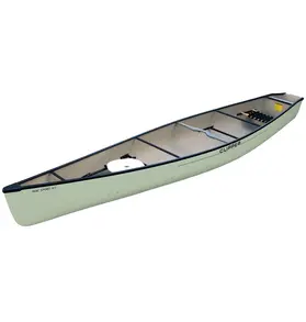 Clipper Canoe Clipper Canoe MacKenzie Sport 16'6" Kevlar Avocado Black Trim