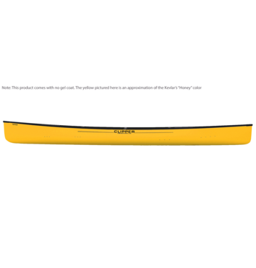 Clipper Canoe Clipper Canoe Tripper 17 Ultralight Kevlar Black Trim