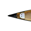 Clipper Canoe Escape 14'6" Fiberglass - Wood Web Seats