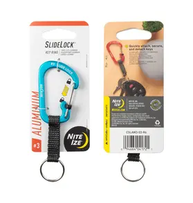 Nite Ize Nite Ize SlideLock Aluminum Key Ring