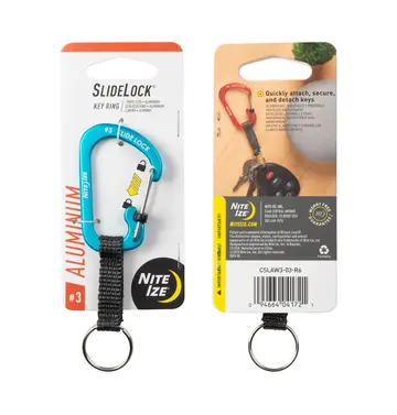 Nite Ize Nite Ize SlideLock Aluminum Key Ring
