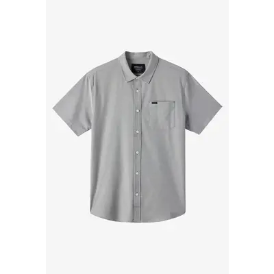 O'Neill Light Check Hybrid Button Up Short Sleeve Shirt Men's