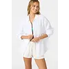 O'Neill Leni Relaxed Button Up Long Sleeve Shirt Women's