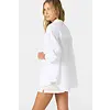 O'Neill Leni Relaxed Button Up Long Sleeve Shirt Women's