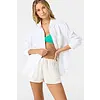 O'Neill Leni Relaxed Button Up Long Sleeve Shirt Women's