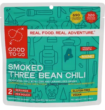 Good To-Go Good-To-Go Smoked Three Bean Chilli - Two Servings