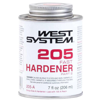West System Fast Hardener 205-A 207 mL