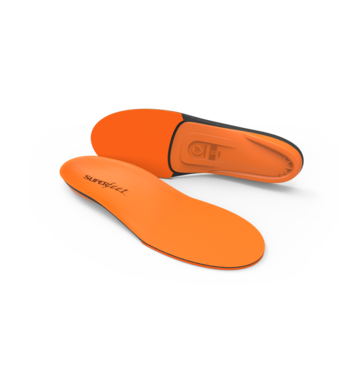 Superfeet Superfeet All-Purpose High Impact Support Medium Arch Insoles (Orange)
