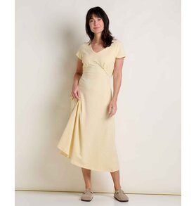 Toad & Co. Toad & Co. Rose Midi Short Sleeve Dress Women's