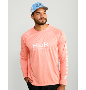 Huk Huk Pursuit Vented Long Sleeve Men's