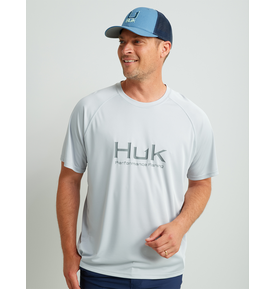 Huk Huk Pursuit Vented Short Sleeve Shirt Men's