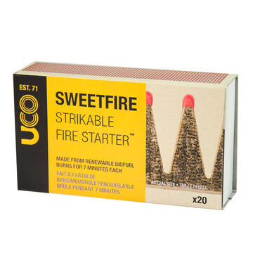 UCO UCO Sweetfire Strikeable Firestarter, 20 Pack