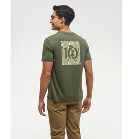Ten Tree Ten Tree Woodblock Ten T-Shirt Men's