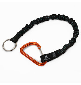Level Six Level Six Shock Leash w/ Carabineer 2 ft extends to 4 ft