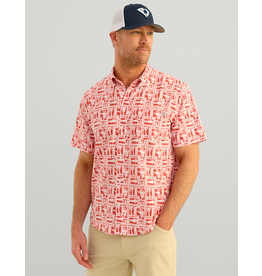 Huk Huk Kona  Short Sleeve Button-Down Shirt Men's