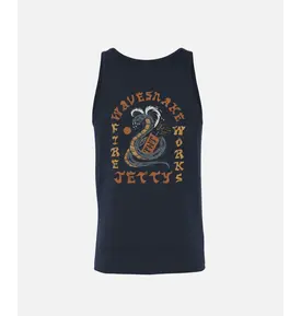 Jetty Jetty Wave Snake Tank Top Men's