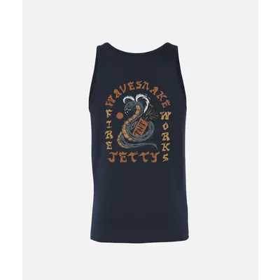 Jetty Wave Snake Tank Top Men's