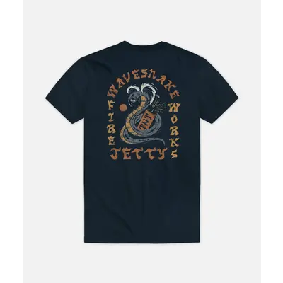Jetty Wave Snake Tee Men's