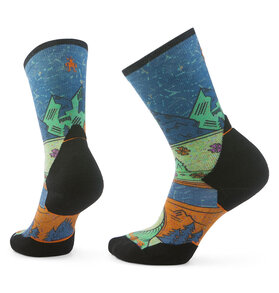 Smartwool Smartwool Targeted Cushion Mountain Print Trail Run Sock Women's 2698