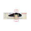 Malone AirFlow 2 Aero Cross Rail 58 in