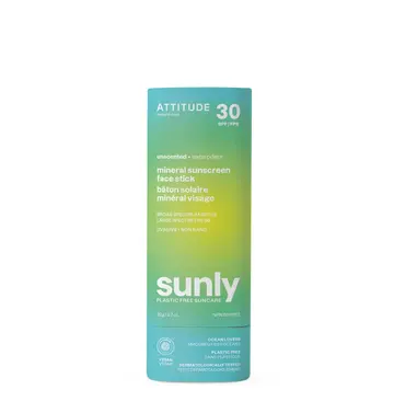 Sunly Sunly Mineral Sunscreen Face Stick SPF 30 Unscented