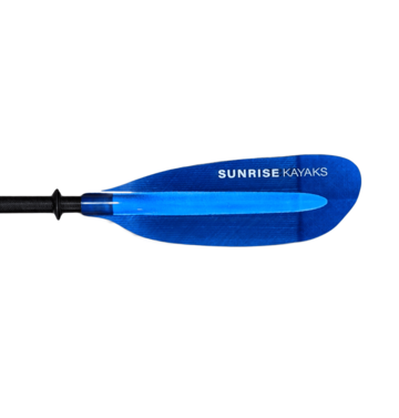 Sunrise Kayaks Sunrise Kayaks Carbon 2pc Adjustable Kayak Paddle Fiberglass Blade, 220-230cm