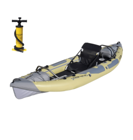 Advanced Elements Advanced Elements Straightedge Angler Pro Inflatable Kayak with Pump