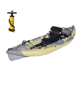 Advanced Elements Advanced Elements Straightedge Angler Pro Inflatable Kayak with Pump