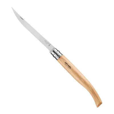 Opinel No.15 Fillet Knife with Beechwood Handle
