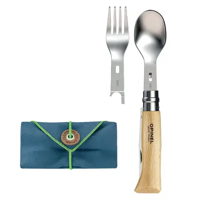 Opinel Picnic+ No.8 Knife with Spoon and Fork