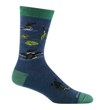 Darn Tough Darn Tough Diver No-Cushion Lightweight Lifestyle Crew Sock Men's 6112