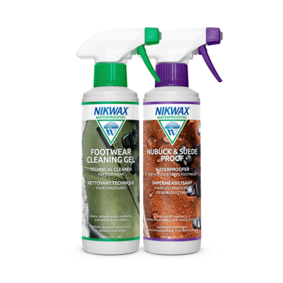 Nikwax Nubuck & Suede Footwear Spray Duo 300 mL