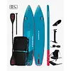 Starboard 12'6" X 30" Touring Deluxe Lite Inflatable SUP with Kayak Set