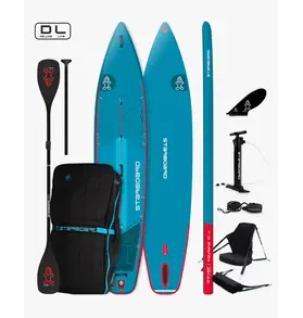 Starboard SUP Starboard 12'6" X 30" Touring Deluxe Lite Inflatable SUP with Kayak Set