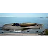 Clipper Canoe Mackenzie 18'6" Ultralight w/ Black Trim & Two Wood Web Seat
