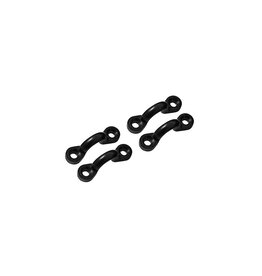 Tulita Outdoors Tulita Outdoors Nylon Pad Eye, Black, 4-Pack