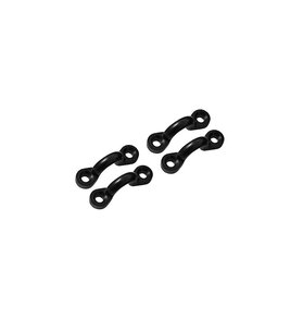Tulita Outdoors Tulita Outdoors Nylon Pad Eye, Black, 4-Pack