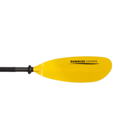 Sunrise Kayaks Sunrise Kayaks Carbon 2pc Adjustable Kayak Paddle Nylon Blade, 220-230cm