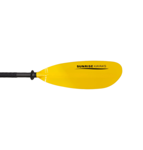 Sunrise Kayaks Sunrise Kayaks Carbon 2pc Adjustable Kayak Paddle Nylon Blade, 220-230cm