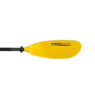 Sunrise Kayaks Sunrise Kayaks Carbon 2pc Adjustable Kayak Paddle Nylon Blade, 220-230cm