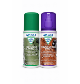 Nikwax Nikwax Nubuck & Suede Footwear Duo Pack 125ml